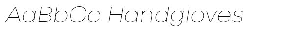 Canava Grotesk Thin Italic image