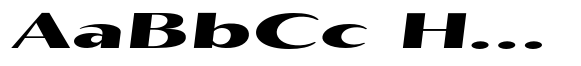 Kenisya Bold Ultra Expanded Italic image