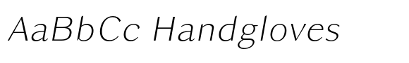 Owning Sans Extra Light Slanted image