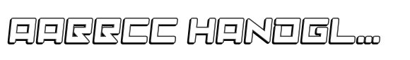 Eraone Rounded Traced Shd Italic image
