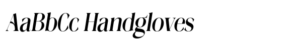 Megilona Medium Condensed Slant font sample