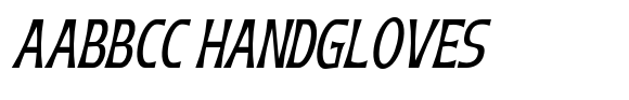 Geximo Condensed Slant Medium image
