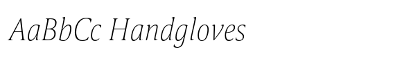 Candide Condensed Thin Italic image