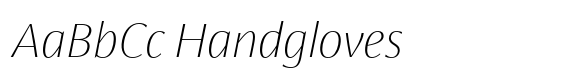 Koning Display UltraLight Italic image