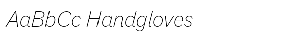Macklin Sans ExtraLight Italic image