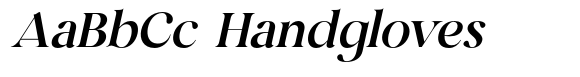 Mirado Italic font sample