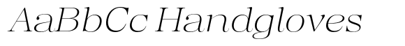 Regaris Plain ExtraLight SemiExpanded Italic image