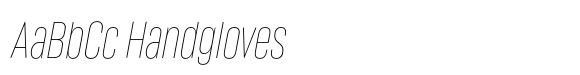 Lütschine Lutschine Thin Nar x3 Italic image