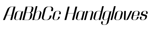 Gleriouh Italic image
