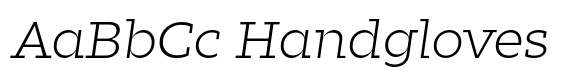 Zin Slab Extended Light Italic image