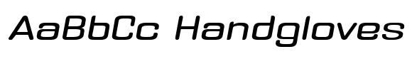 Rounvia Medium Extra Expanded Italic image