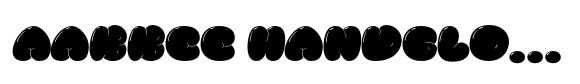 Pluffy Loon Regular font sample