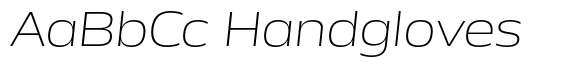 Miura Wide Light Italic image
