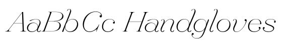 Hera Big Thin Italic image
