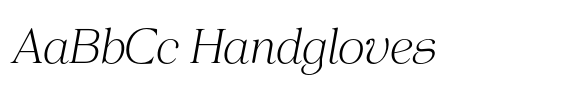 Norche Soft Extra Light Italic image