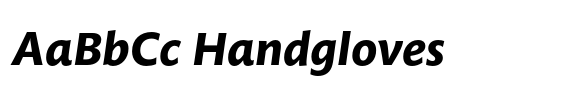 Mundo Sans Pro Bold Italic image