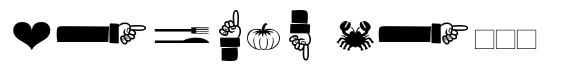 ChefScript Dingbats image