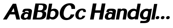 Homiled Grade ExtraBold SemiExpanded Italic image