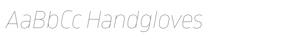 Amfibia Hairline Italic image