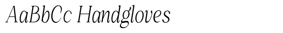 Romantic Editorial Extra Light Condensed Italic image