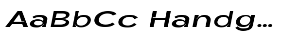 Abigen Semi Bold Ultra Expanded Italic image