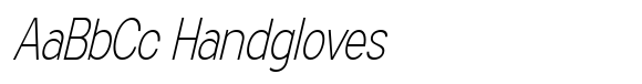 Spatial Logic ExtraLight Narrow Italic image