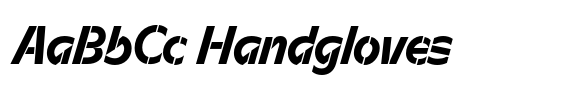 Sizek P Stencil Sizek P ST SCND Bold Italic image