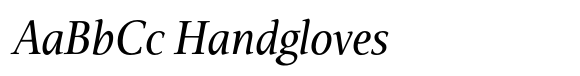 Veritas AE Italic image