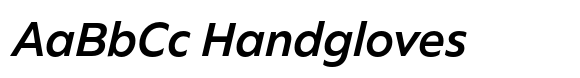 Marie Sans SemiBold Italic image