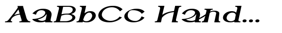 Calvoire Bold Ultra Expanded Italic image