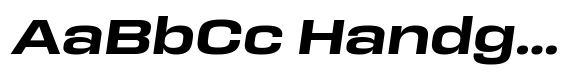 HD Corbit Expanded Semi Bold Italic image