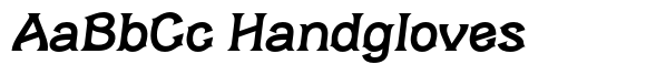 Norseland Bold Italic font sample