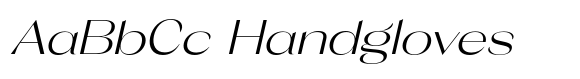 Orelo Text Extended Italic image