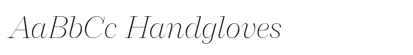 Macklin Display ExtraLight Italic image