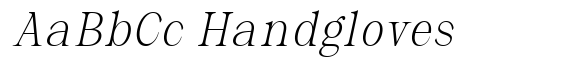 Malvera Extra Light Condensed Slant image