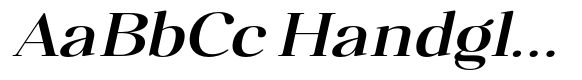 Polisha Reynold Soft Semi Bold Italic Expanded image