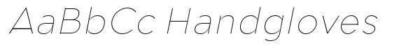 Aukim II Sharp Thin Italic image