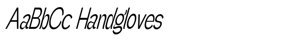 Gathia Sans  Condensed Slant Regular image