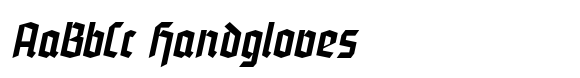 Blackletter Moderne JNL Oblique image