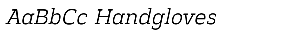 Monradok Light Italic font sample