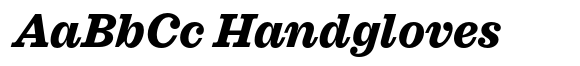 Sagona Extra Bold Italic image