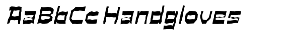 Glifox Distort Bold Italic image