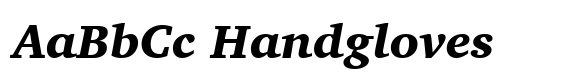 Charter BT Pro Black Italic image