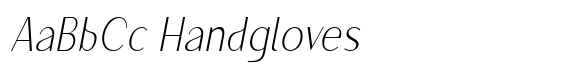 Granvia Ultra Thin Italic Condensed image