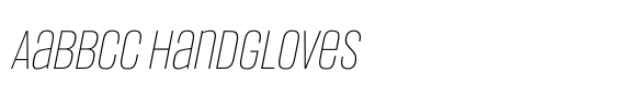 Headlines Unicase A Light Italic image
