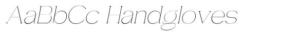 Gentano Athiroen  Serif Thin Extra Expanded Slanted image