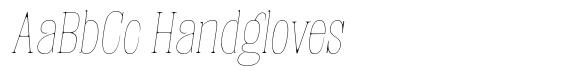 Fenoura Soft Thin Italic image