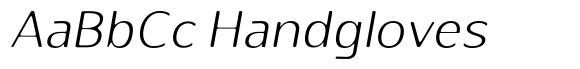 Relastig Soft Thin Expanded Italic image