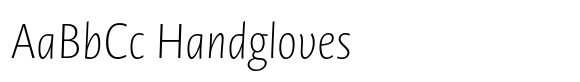 Novel Sans Hair Cnd 48 Italic image