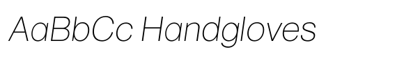 Neue Radika Thin Italic image